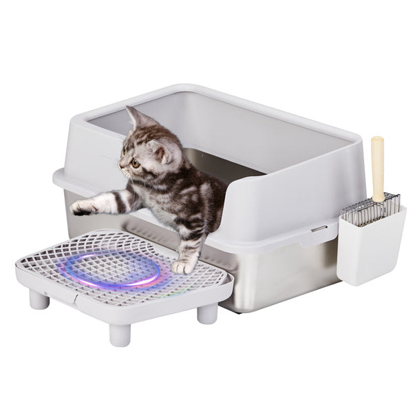 Stainless Steel Cat Litter Box