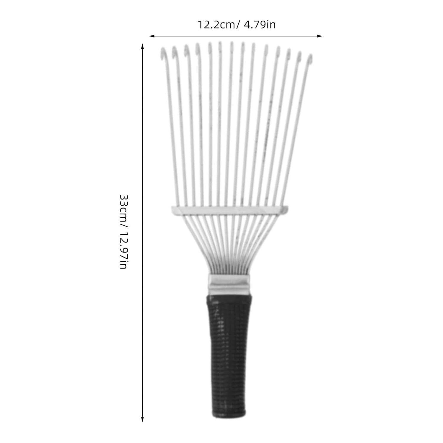 Pet Dematting Rake Comb – Undercoat Grooming Brush for Dogs & Horses