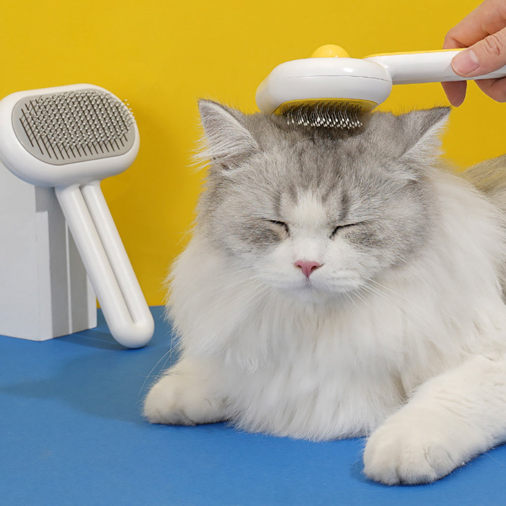 Dog Grooming Brush – Easy-Clean Slicker for All Breeds