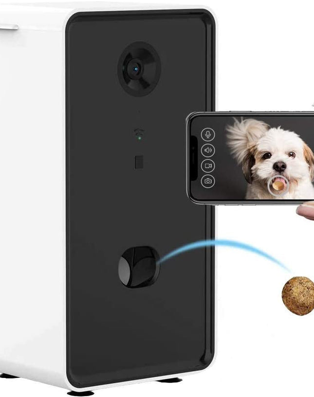 Smart pet feeder interactive toy