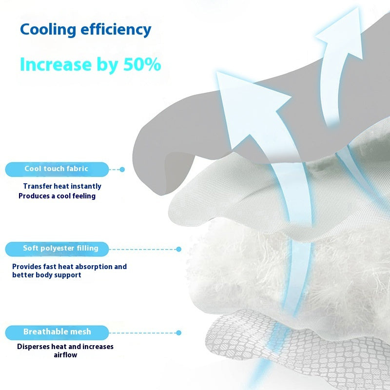 Cooling Pet Ice Mat – Scratch-Resistant, Non-Slip Summer Mattress for Dogs & Cats