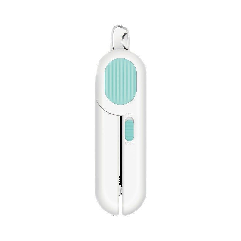 LED Pet Nail Clippers – Safe Trimmer for Dogs & Cats with Cut-Hole Design