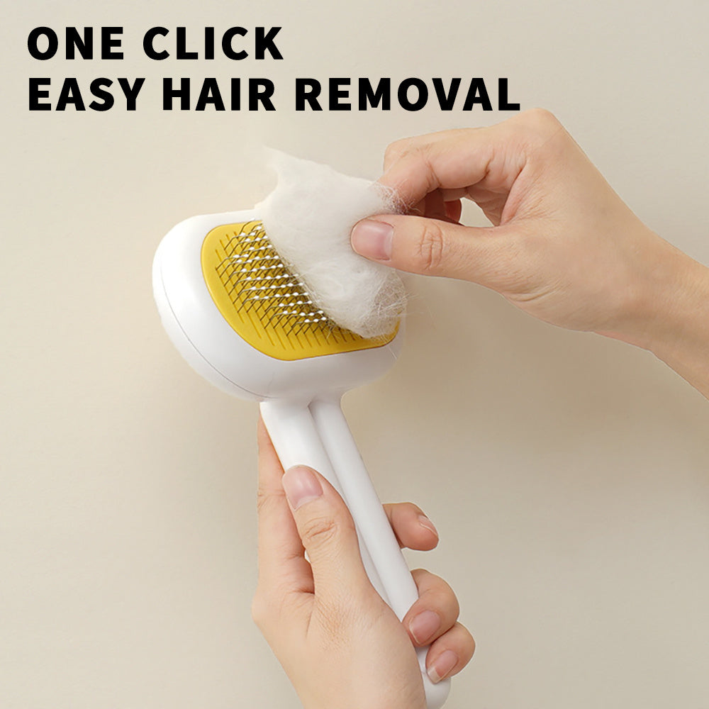 Dog Grooming Brush – Easy-Clean Slicker for All Breeds