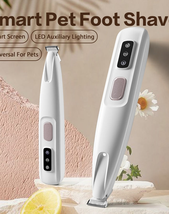 Rechargeable Pet Paw Hair Trimmer