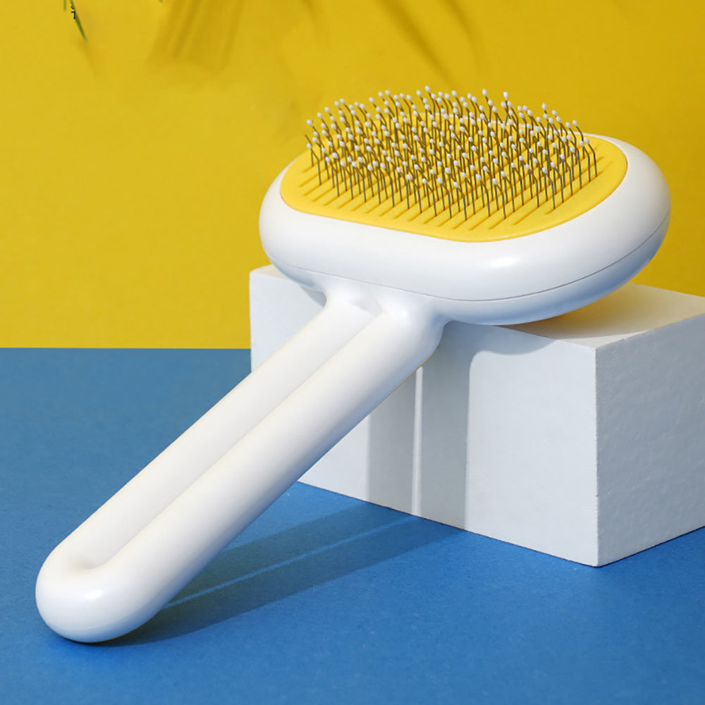 Dog Grooming Brush – Easy-Clean Slicker for All Breeds