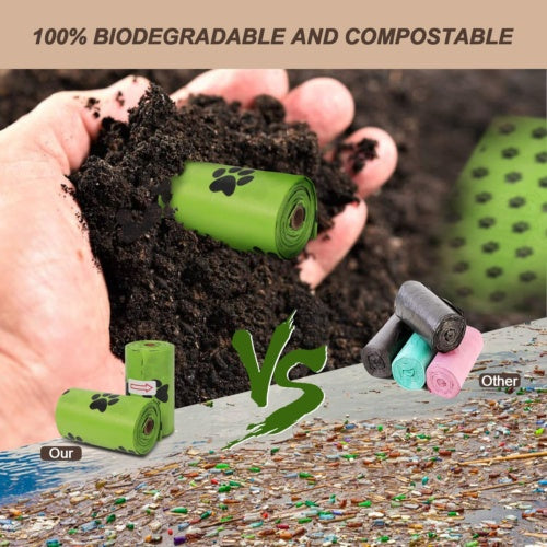 540 Bags High Quality Heavy Duty Large Biodegradable Dog Poo Bags