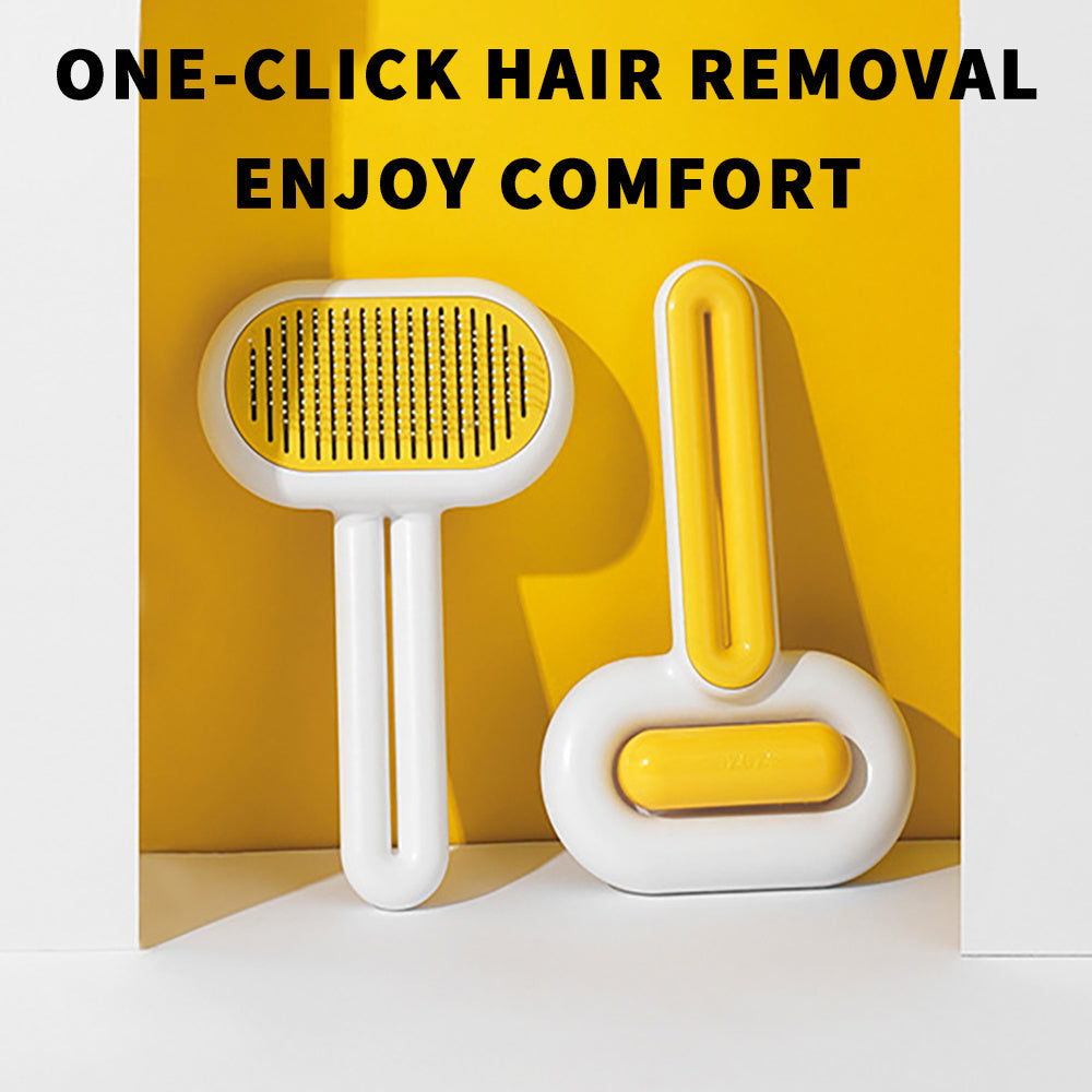 Dog Grooming Brush – Easy-Clean Slicker for All Breeds