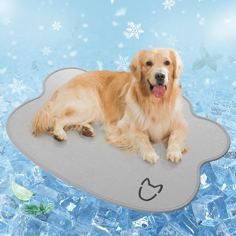 Cooling Pet Ice Mat – Scratch-Resistant, Non-Slip Summer Mattress for Dogs & Cats