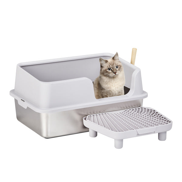 Stainless Steel Cat Litter Box