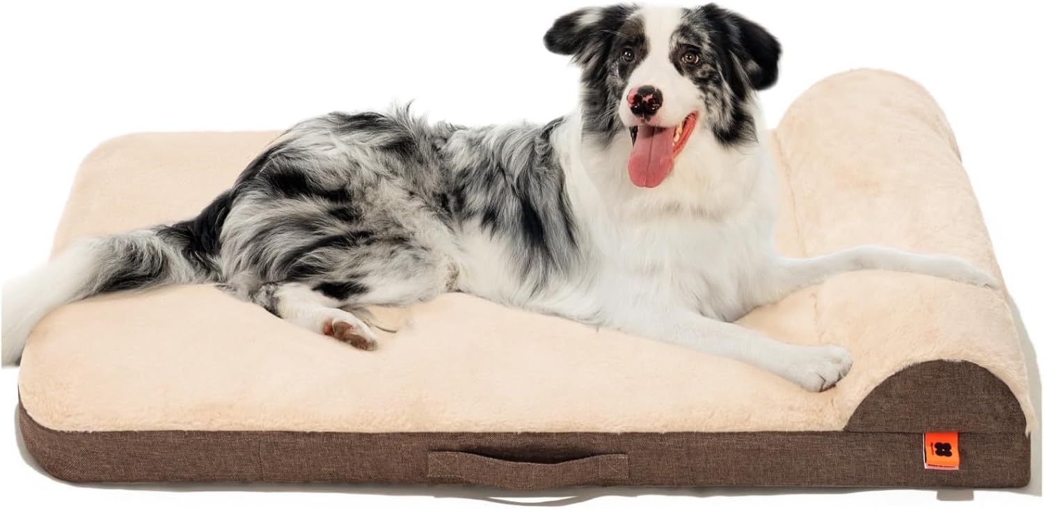 MEWOOFUN Orthopedic Dog Bed For Medium Dogs