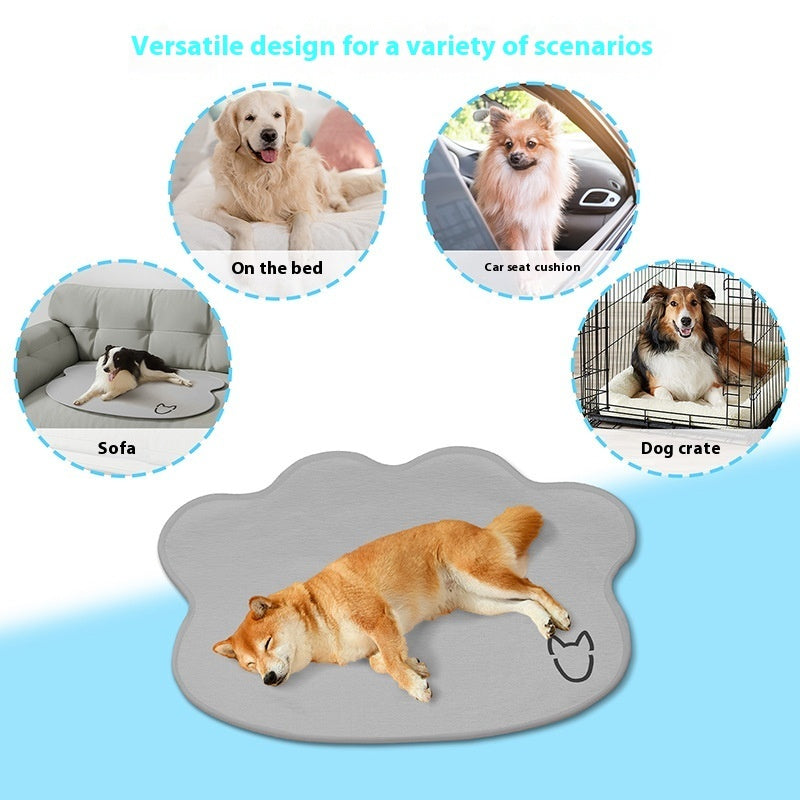 Cooling Pet Ice Mat – Scratch-Resistant, Non-Slip Summer Mattress for Dogs & Cats