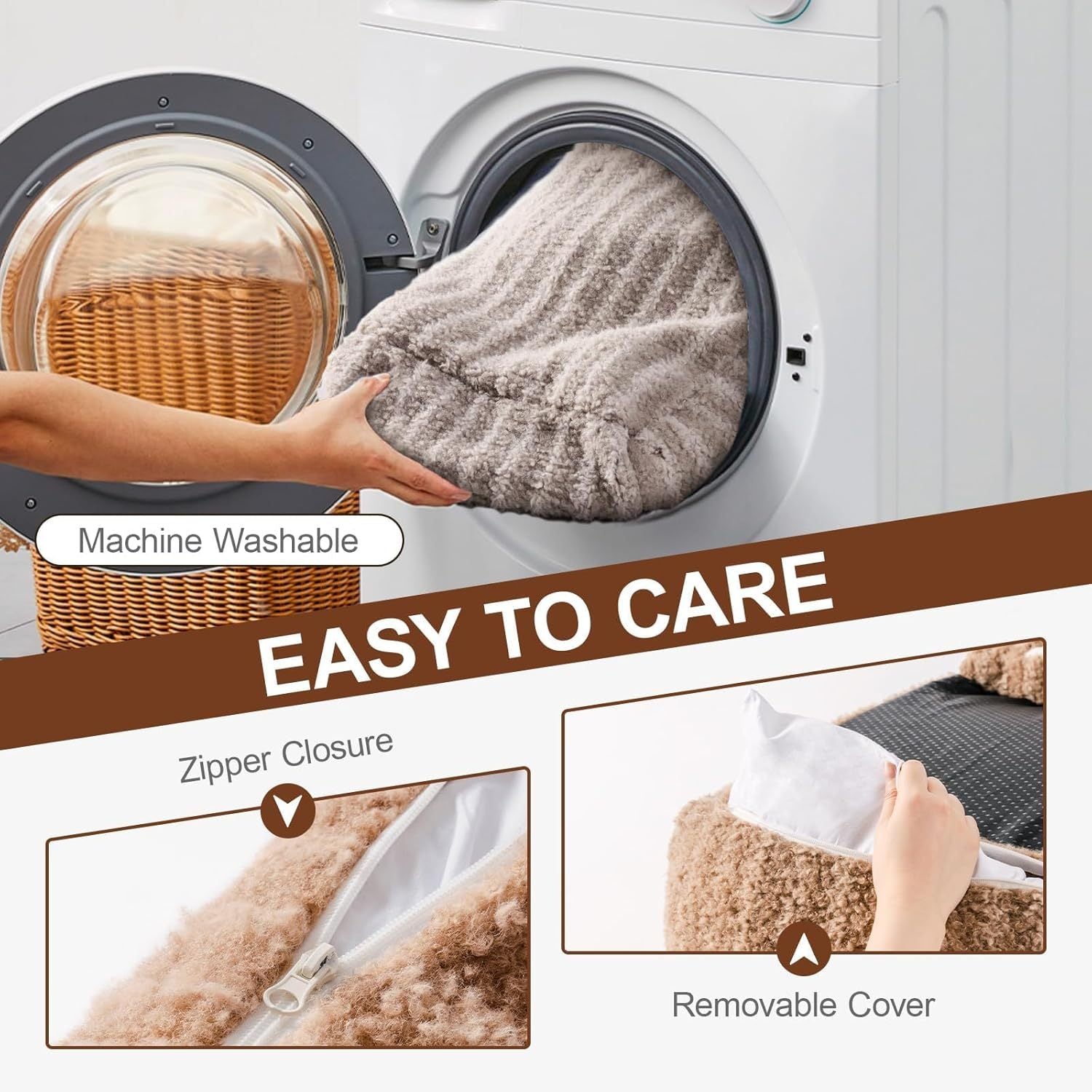 Mewoo Orthopedic Cat Couch For Indoor Cats