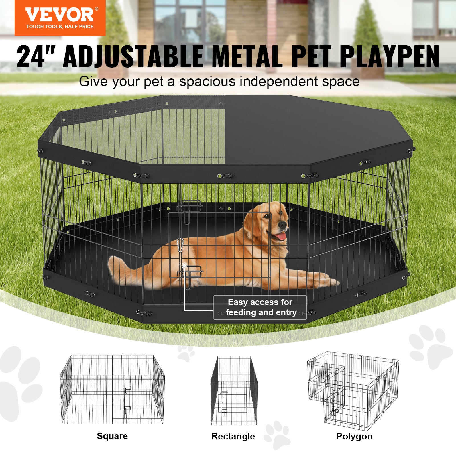 VEVOR Dog Playpen