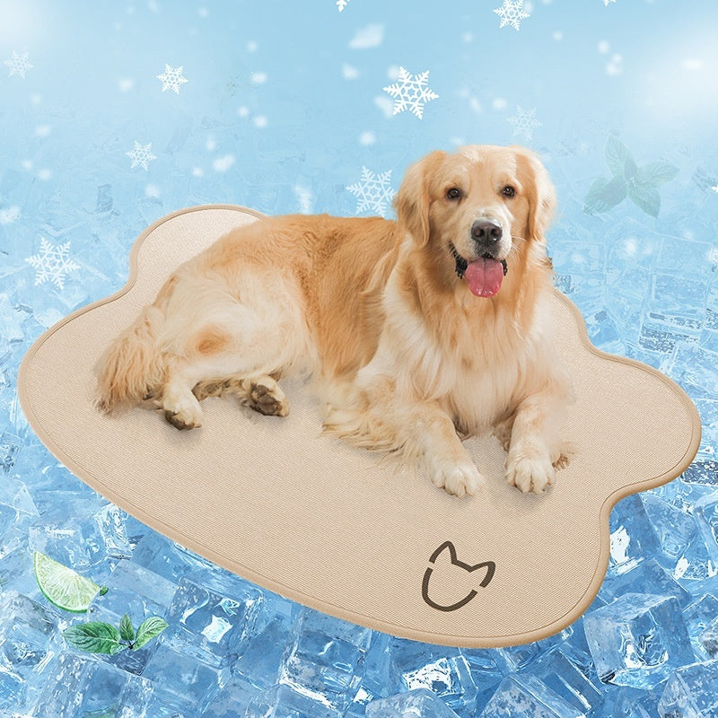 Cooling Pet Ice Mat – Scratch-Resistant, Non-Slip Summer Mattress for Dogs & Cats