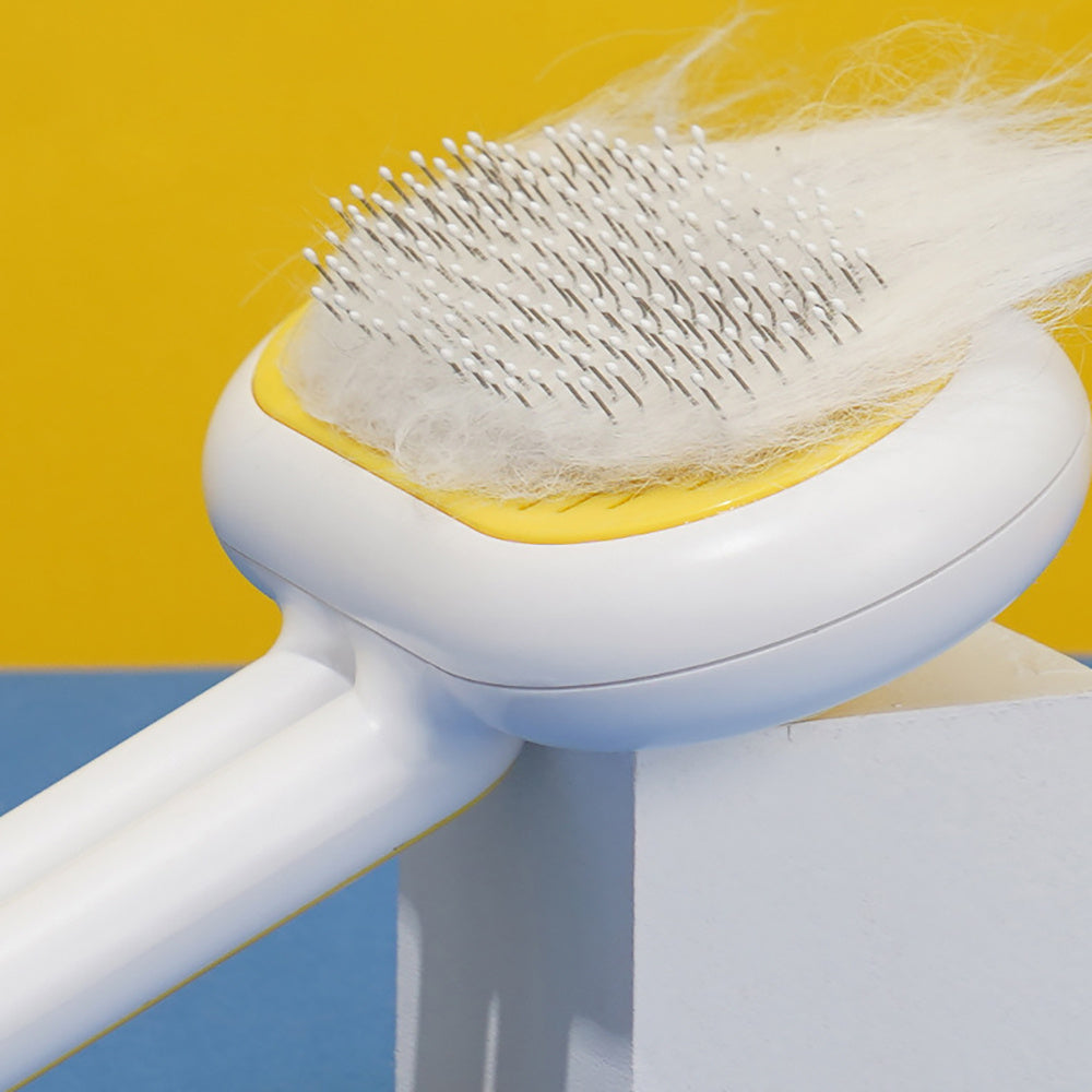 Dog Grooming Brush – Easy-Clean Slicker for All Breeds